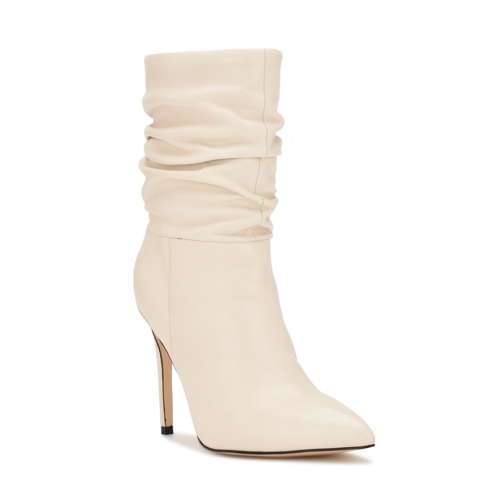 Nine West JENN Womens Pointed Toe Mid-Calf Boots Size 8.5